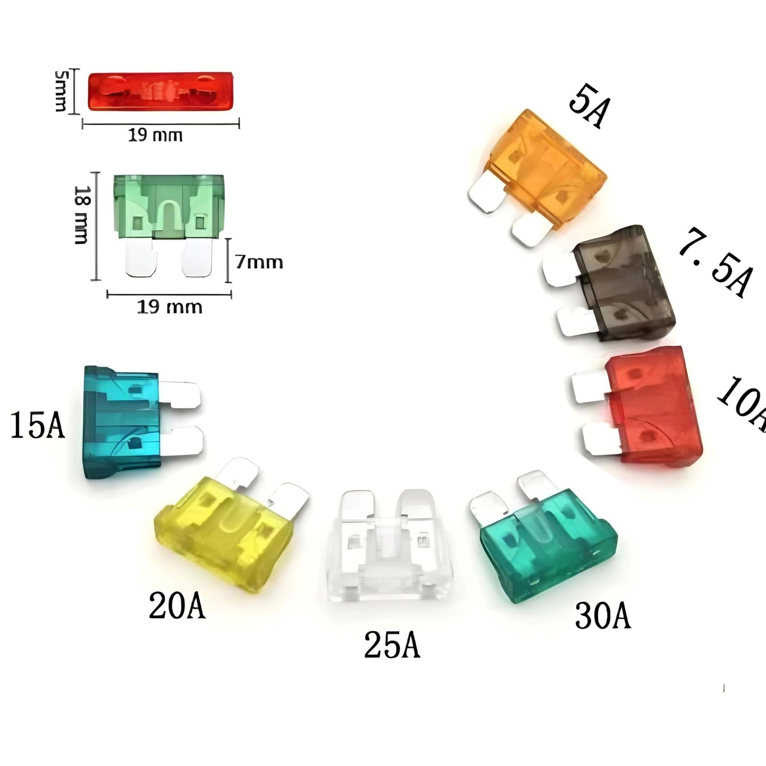BIÇAK SİGORTA 20 AMP